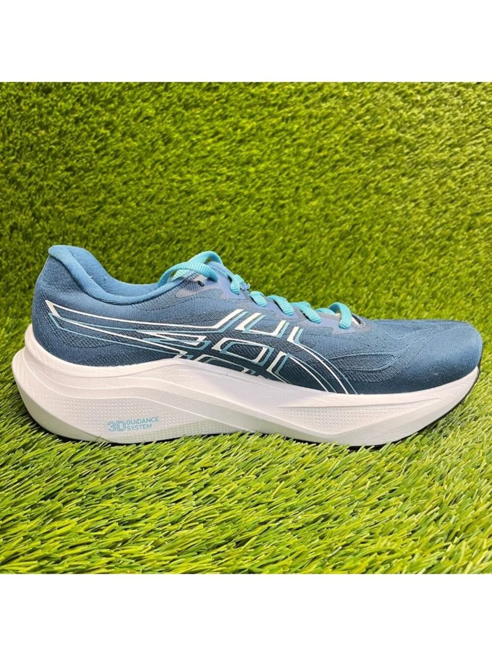 Asics GT-2000 14 Womens Size 10.5 Blue White Athletic Running Shoes Sneakers